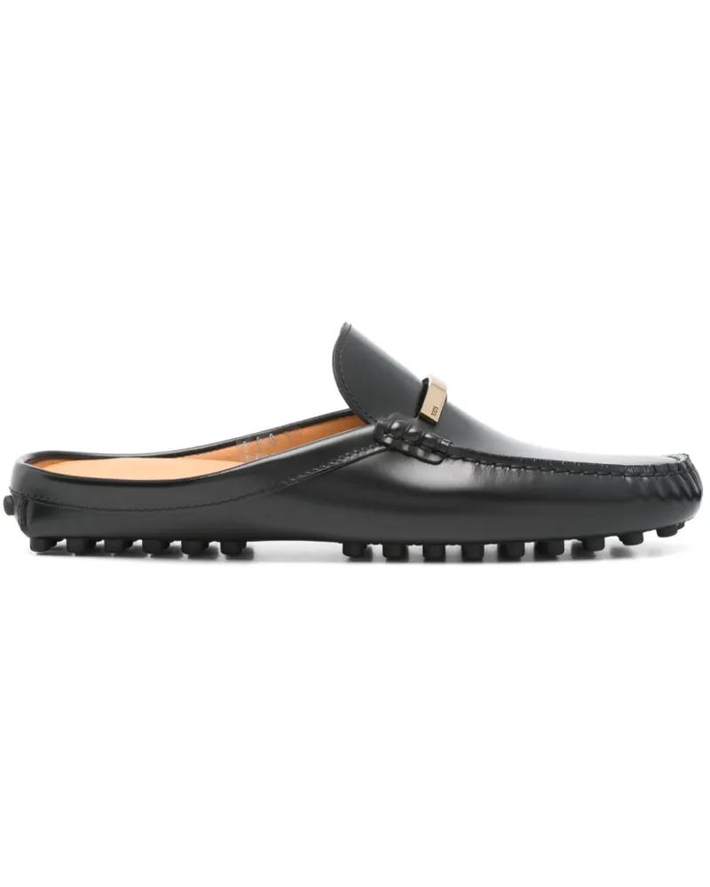 TOD'S Klassische Mules - Schwarz Schwarz