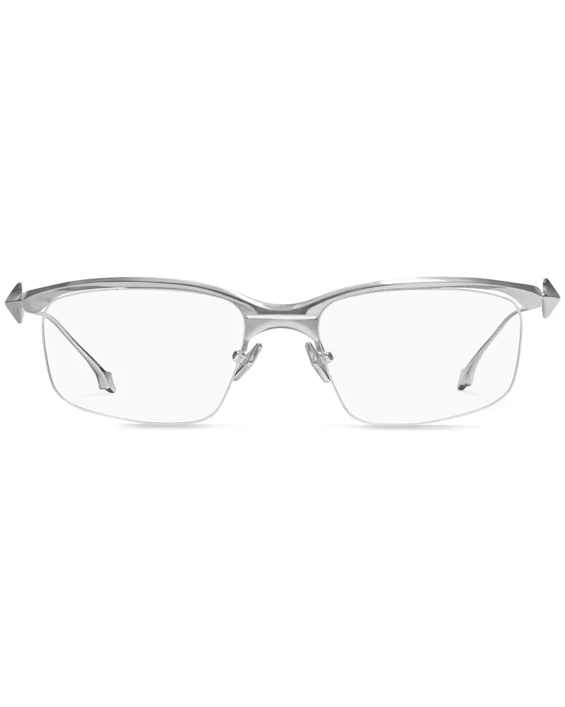 Gentle Monster Kro 02 Brille mit eckigem Gestell - Silber Silber