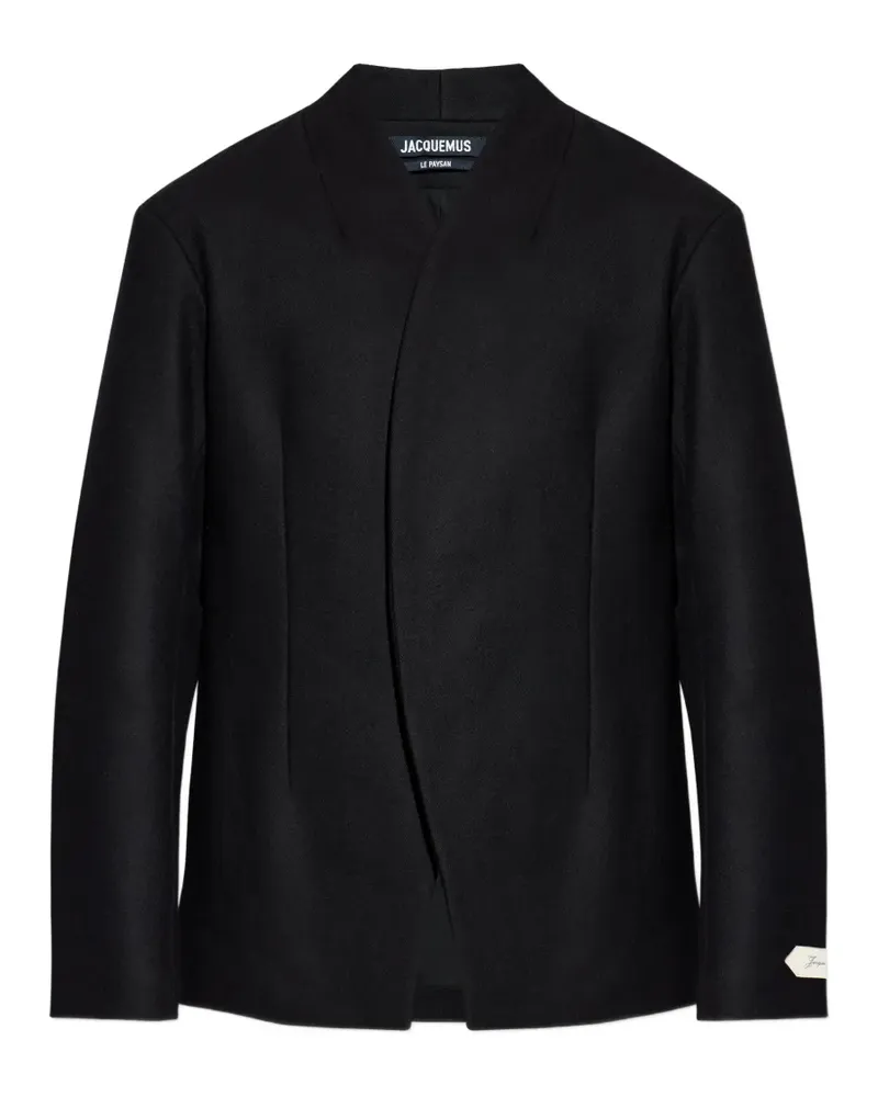 Jacquemus Jacke mit Schalkragen - Schwarz Schwarz