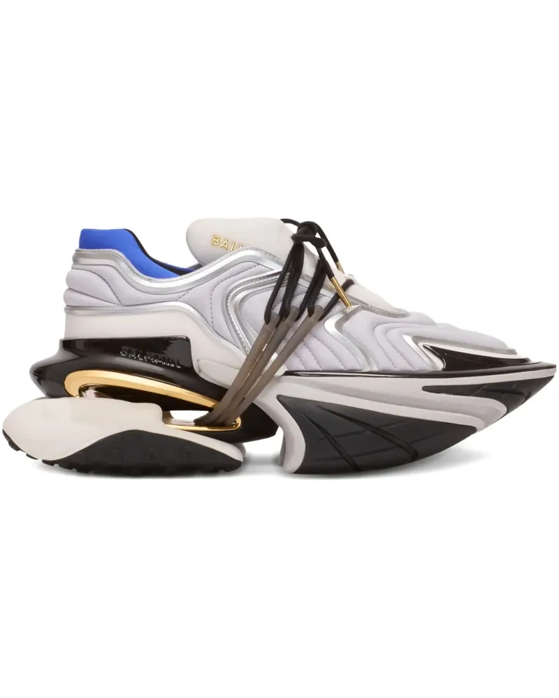 Balmain Unicorn Wave Sneakers - Weiß Weiß