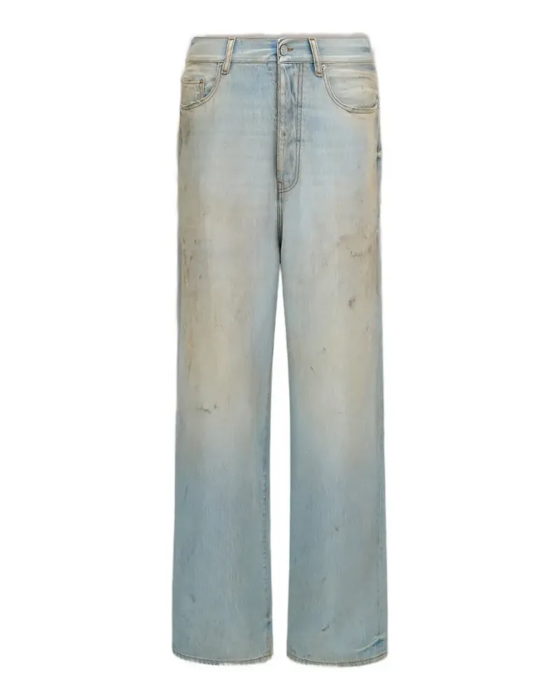 Amiri Jeans mit tiefem Schritt - Blau Blau