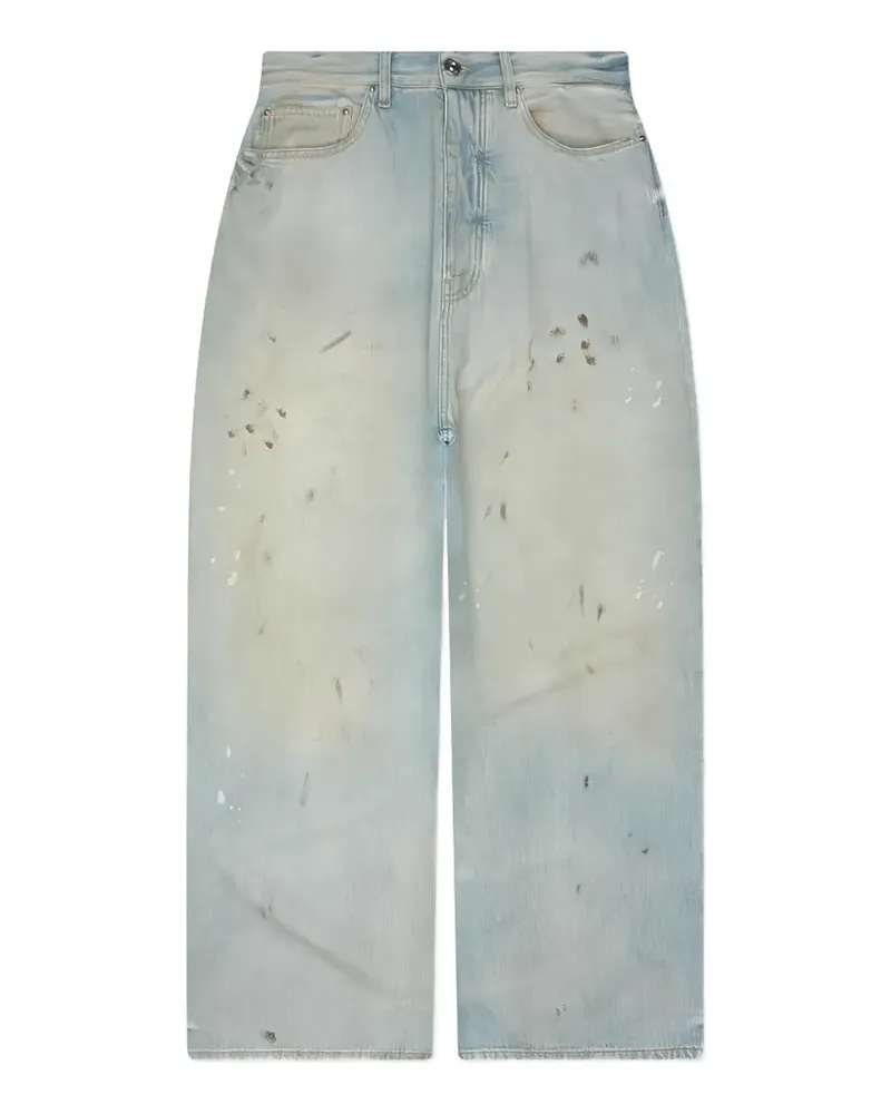 Amiri Jeans mit tiefem Schritt - Blau Blau
