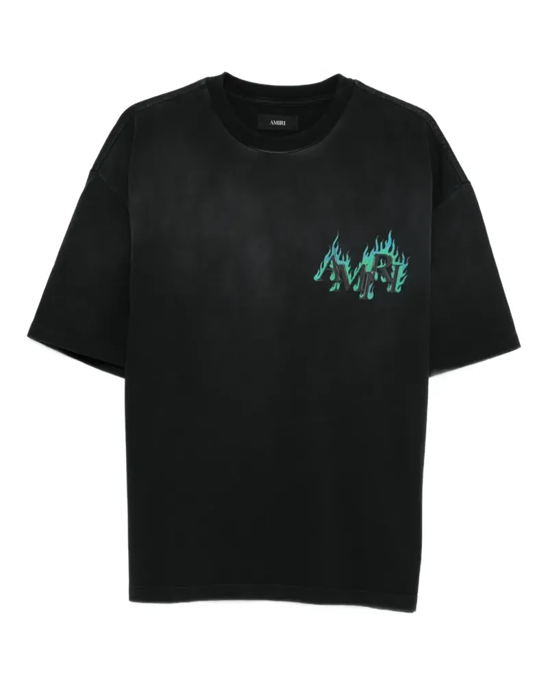 Amiri crew-neck short-sleeve T-Shirt - Schwarz Schwarz