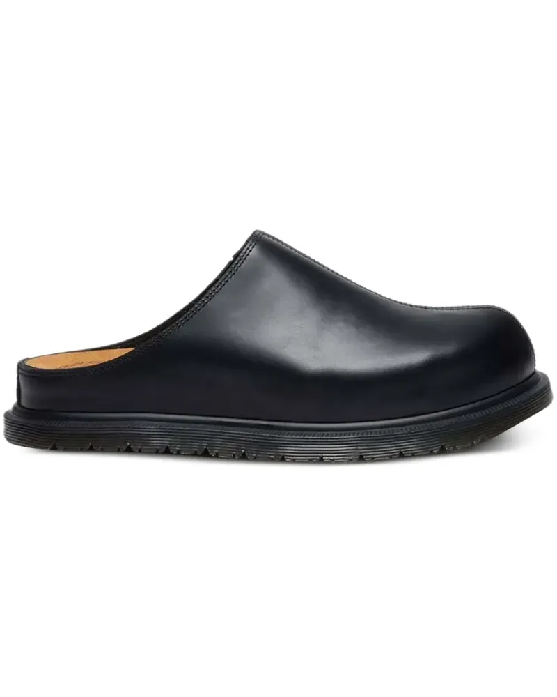 Dr.Martens Mules aus Leder - Schwarz Schwarz