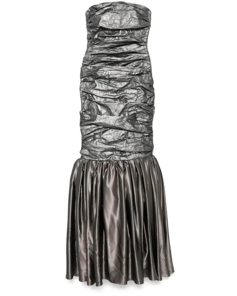 ALMAZ Metal Siren Abendkleid - Silber Silber