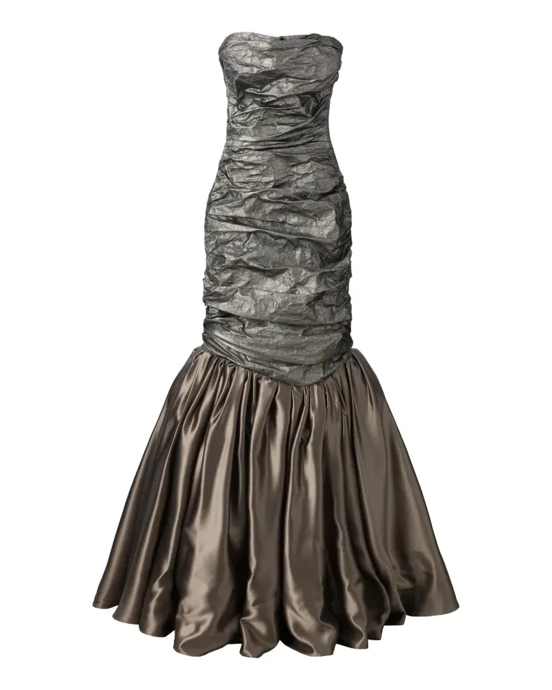 ALMAZ Metal Siren Abendkleid - Silber Silber