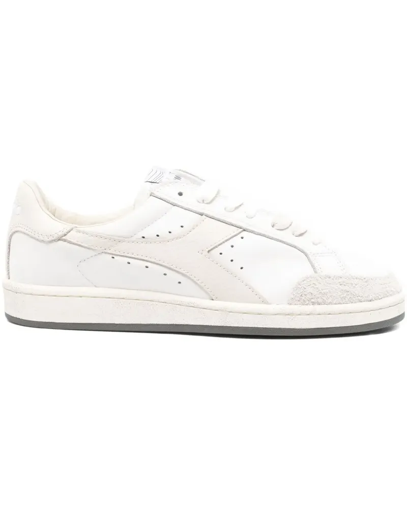 Diadora Sneakers mit Einsätzen - Weiß Weiß
