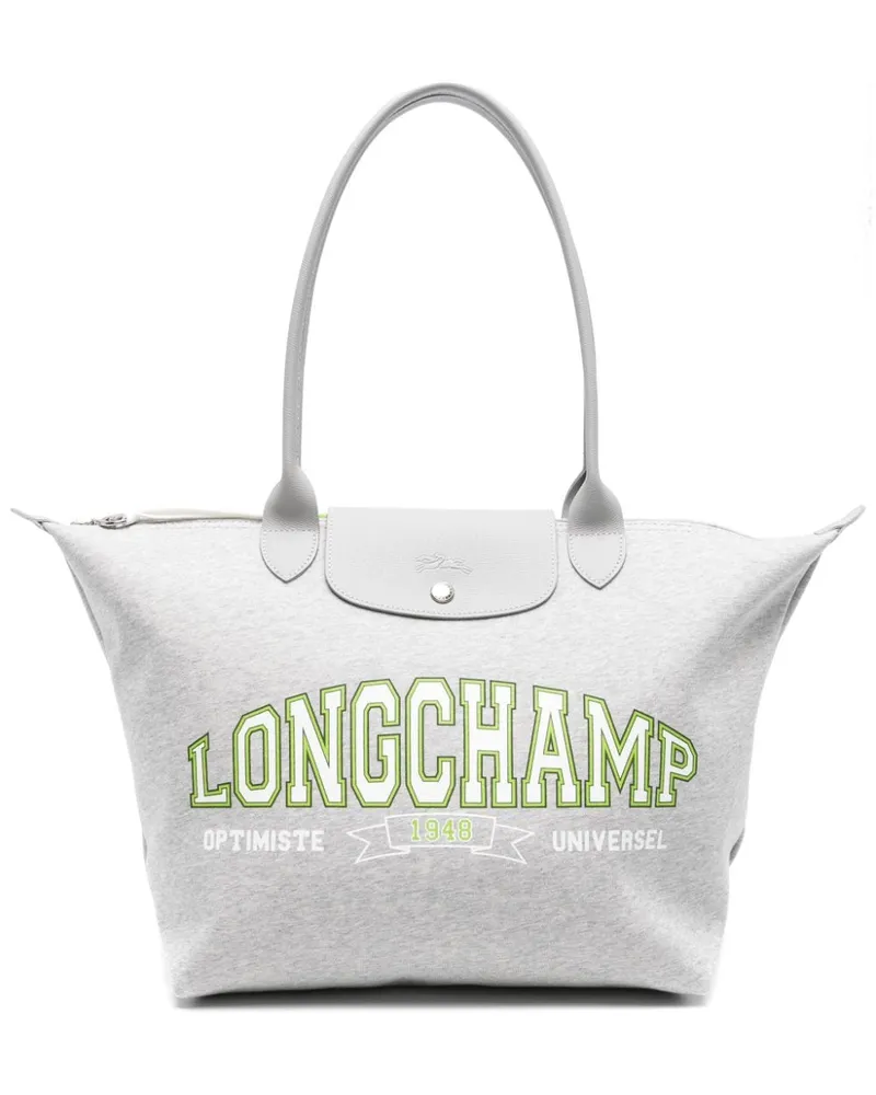 Longchamp Le Pliage Schultertasche Grau