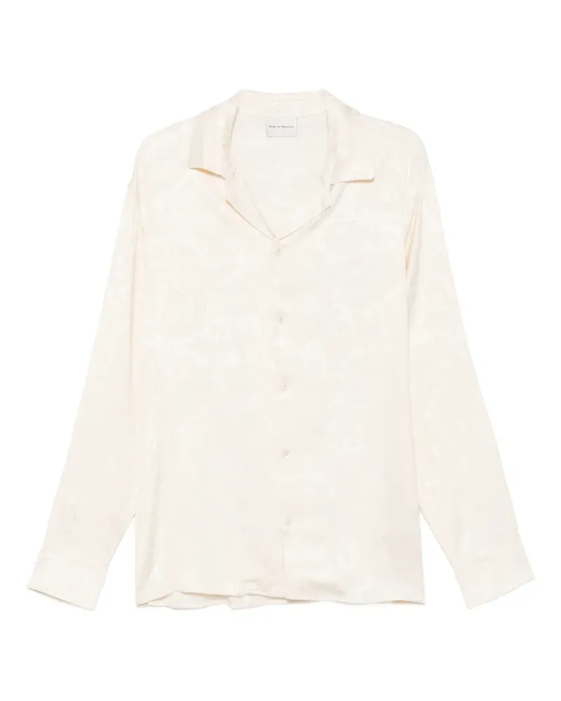 Drôle de Monsieur Hemd mit Paisley-Jacquardmuster - Nude Nude