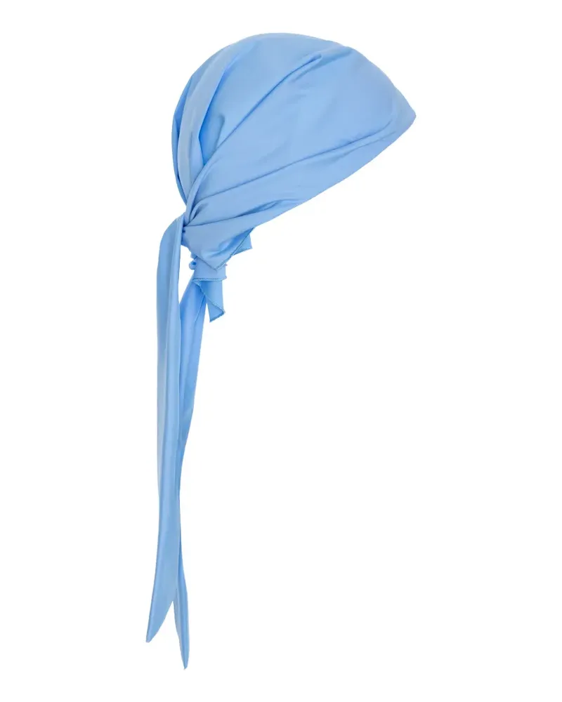 Noire Swimwear Schal mit Schleifenverschluss - Blau Blau