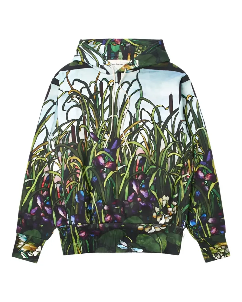 Abc. Stained Glass Hoodie - Grün Grün