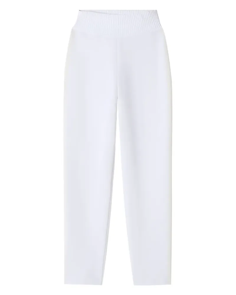 Lanvin Hose mit geripptem Bund - Weiß Weiß