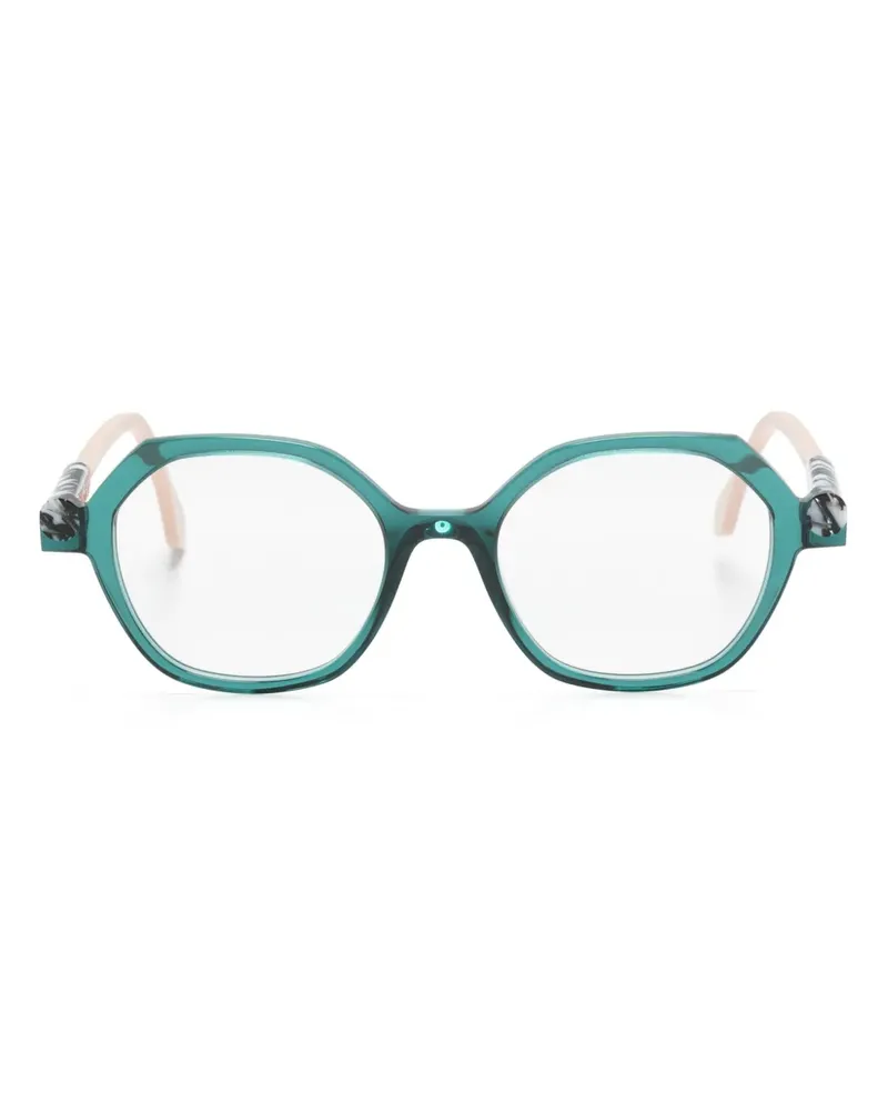 Face à Face Kyoto Brille mit rundem Gestell - Rosa Rosa