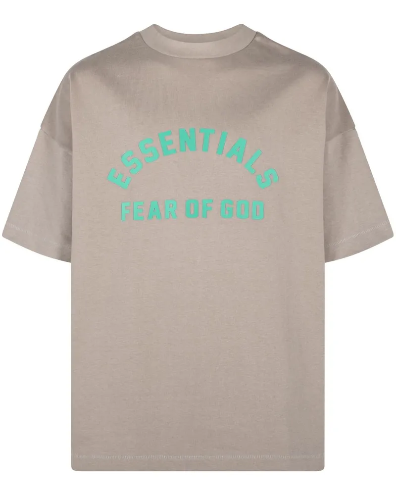 Fear of God T-Shirt mit Logo-Print - Grau Grau