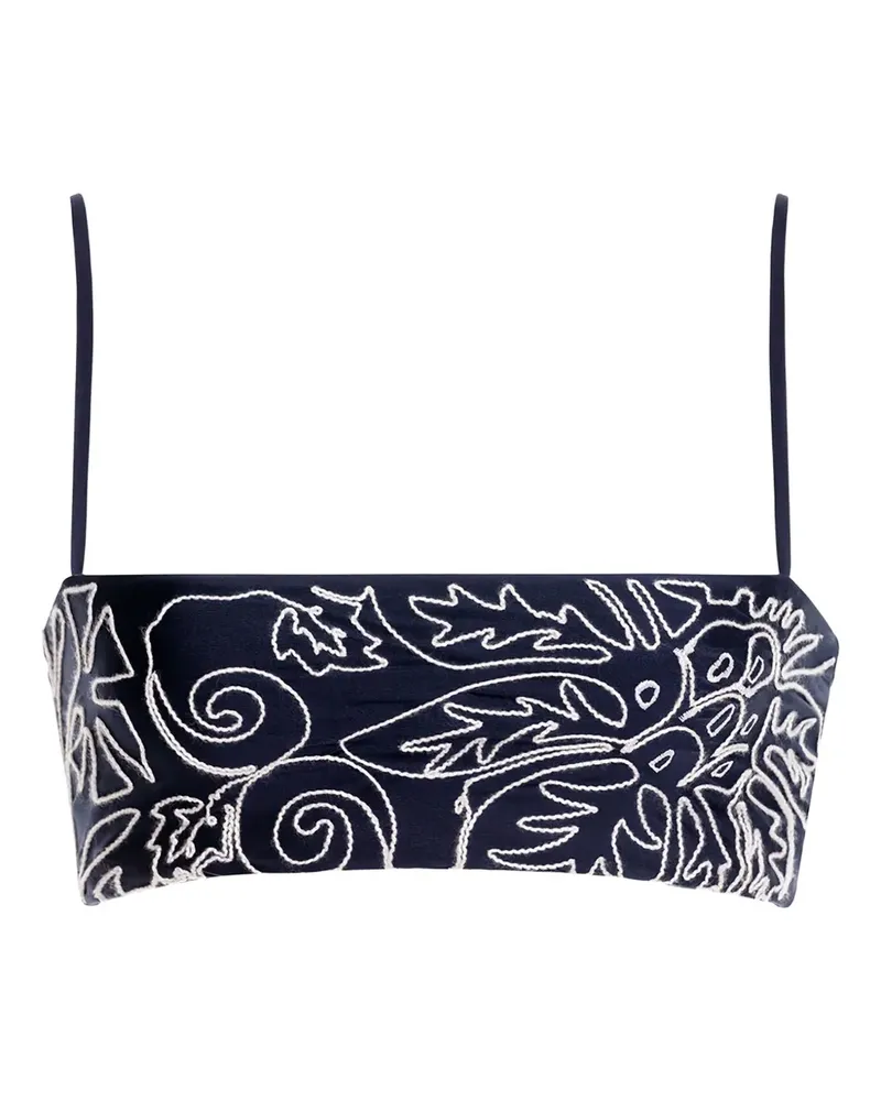 AGUA BENDITA Brietta Batik Bikinihöschen - Blau Blau