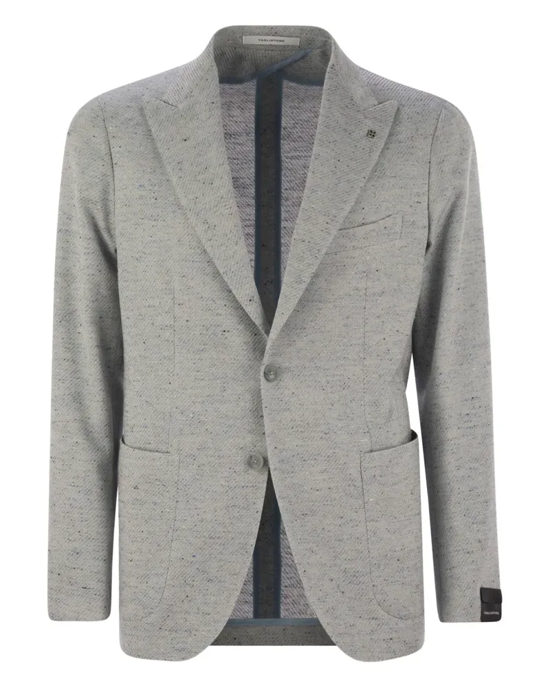 Tagliatore Jacke mit aufgesetzten Taschen - Grau Grau
