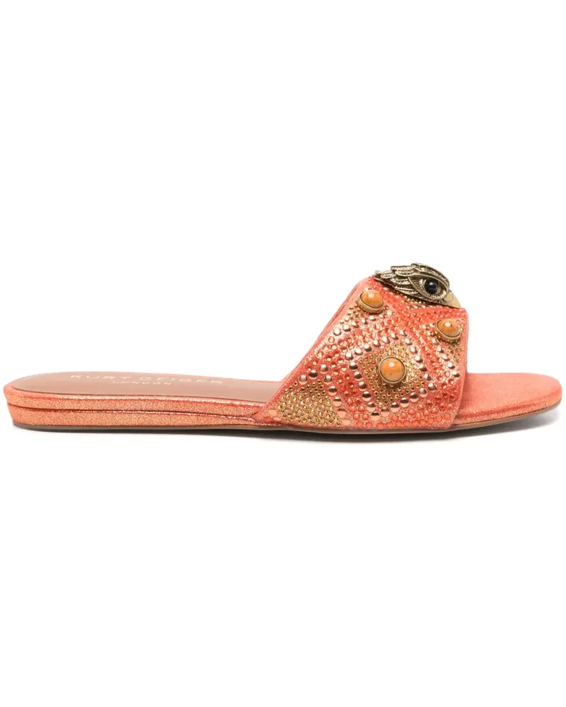 Kurt Geiger Kensington Pantoletten - Orange Orange