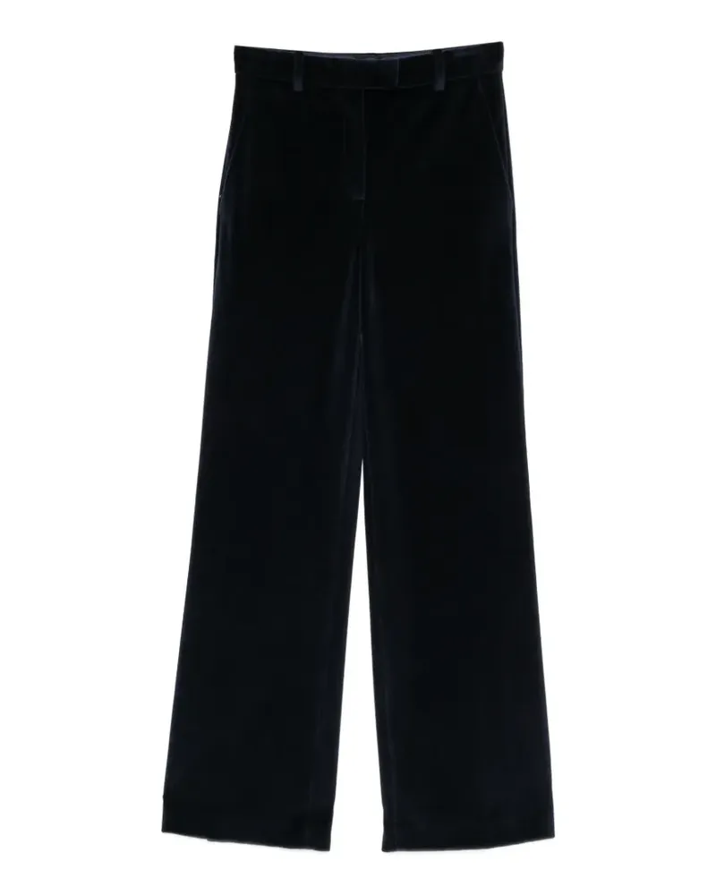 CIRCOLO 1901 Samthose mit weitem Bein - Schwarz Schwarz