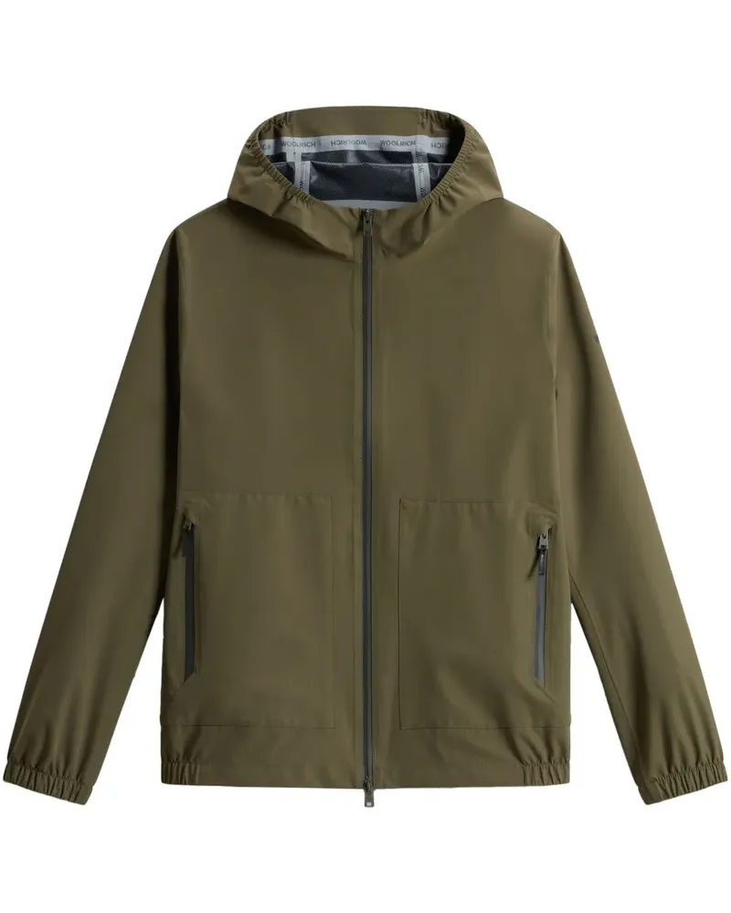 Woolrich Pacific Two Layers Kapuzenjacke - Grün Grün