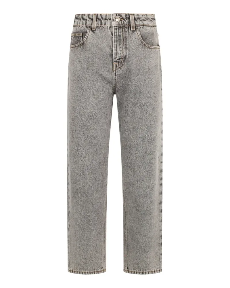 MOORER Five-Pocket-Jeans - Grau Grau