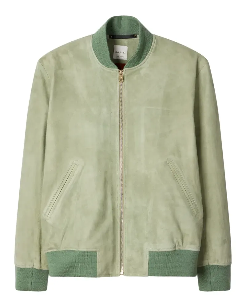Paul Smith Bomberjacke aus Wildleder - Grün Grün