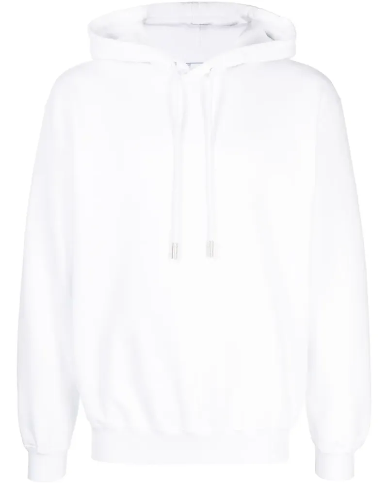 OFF-WHITE Hoodie mit diagonalen Streifen - Weiß Weiß