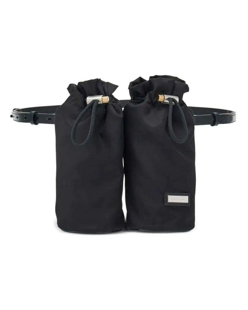 Ferragamo Gürteltasche mit zwei Fächern - Schwarz Schwarz