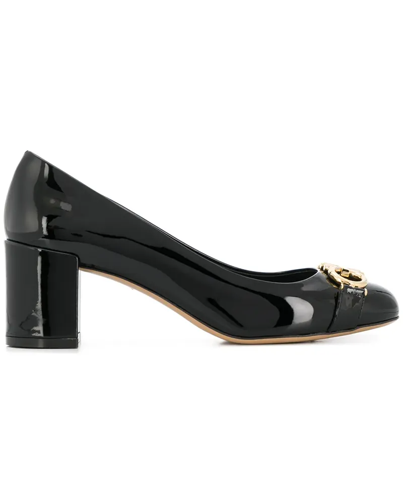 Ferragamo Pumps mit Vara-Schleife - Schwarz Schwarz