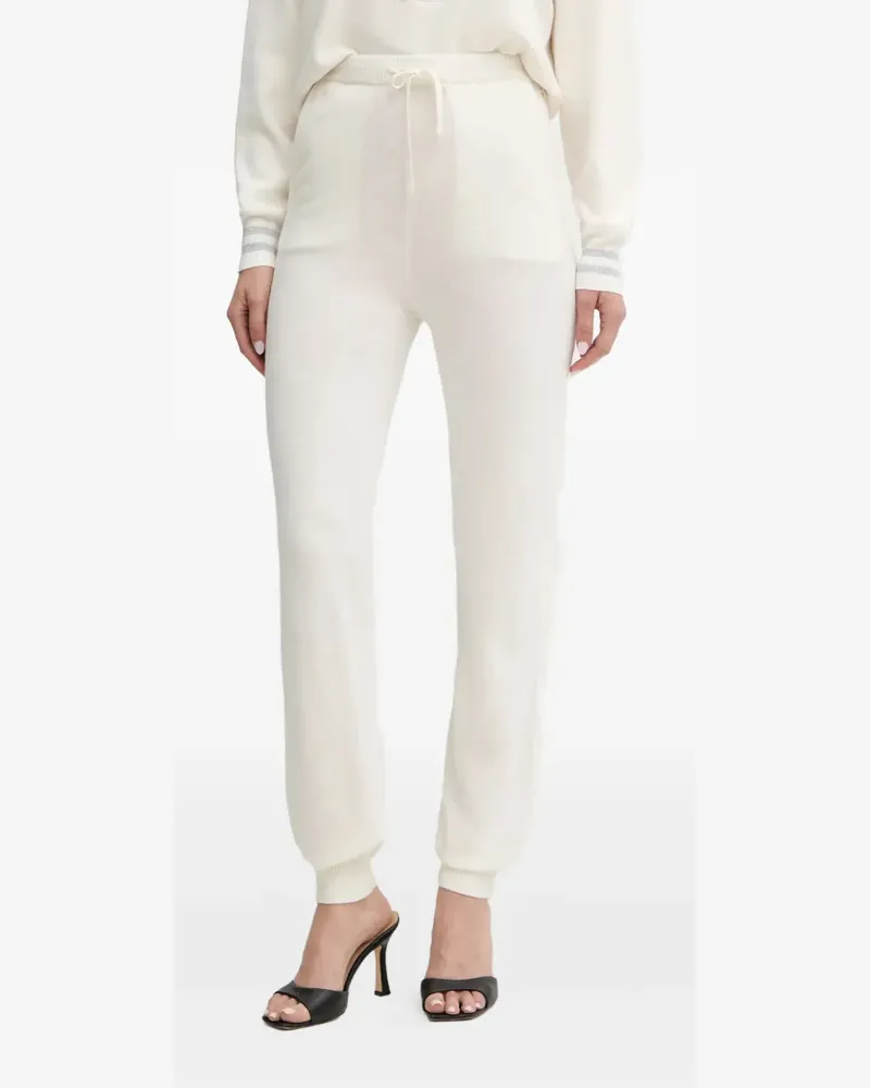 Guess Gestrickte Jogginghose mit Kordelzug - Nude Nude