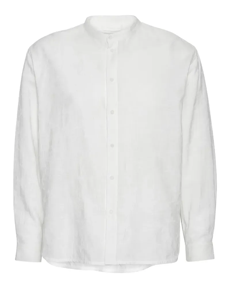 Henrik Vibskov Big Toad band-collar shirt - Weiß Weiß