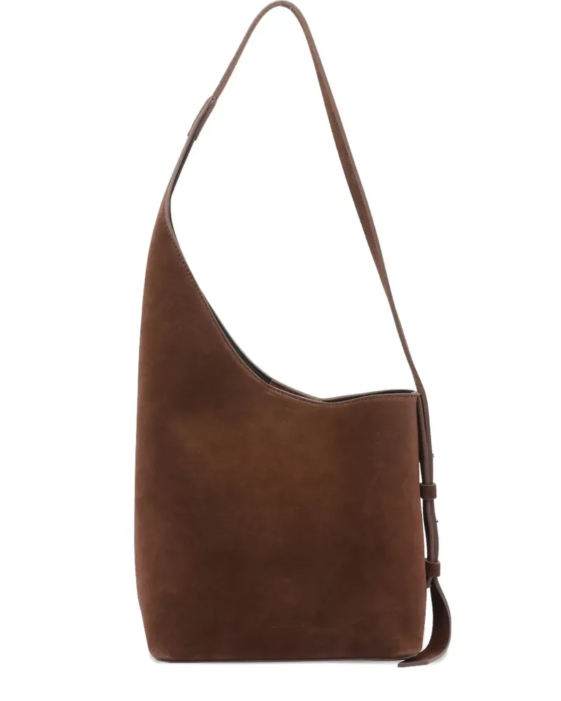 Aesther Ekme Schultertasche aus Wildleder - Braun Braun