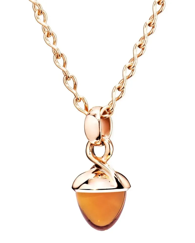 TAMARA COMOLLI Citrine Mikado Bouquet Pendant - Rosa Rosa