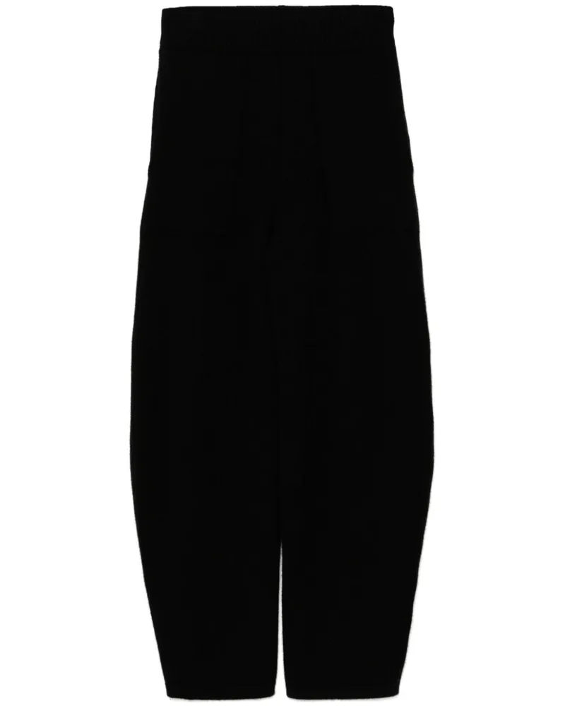 Uma Wang Gestrickte Tapered-Hose - Schwarz Schwarz
