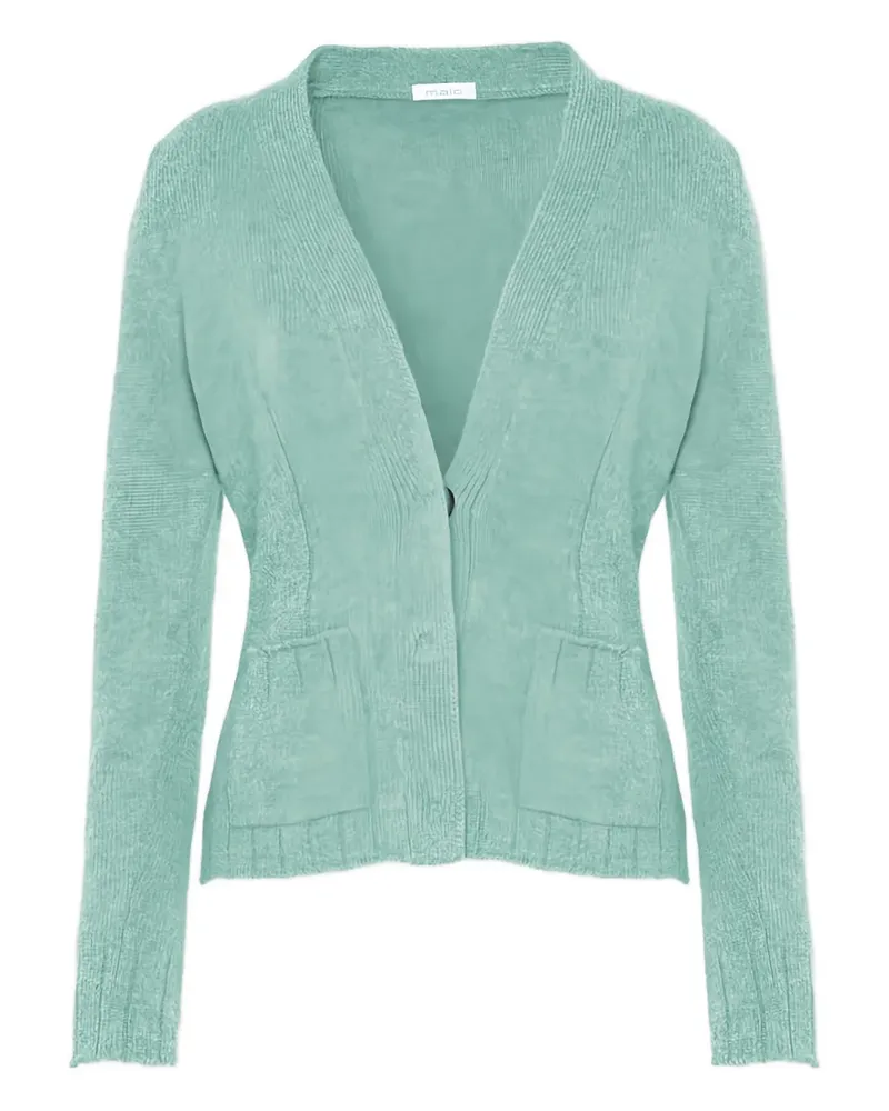 Malo Cardigan mit Knöpfen - Grün Grün