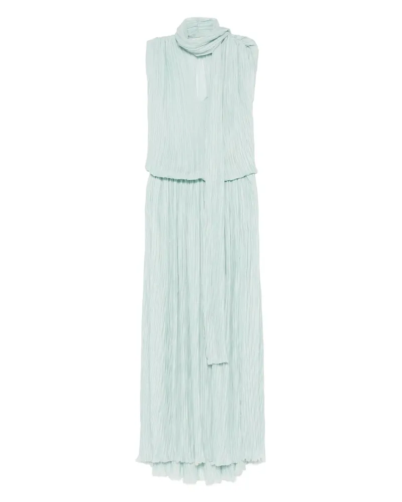 Blumarine Asymmetrisches Midikleid - Grün Grün
