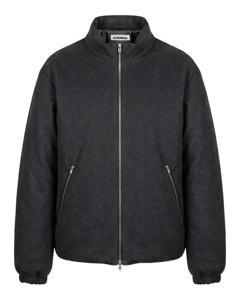 Jil Sander Jacke mit Reißverschluss - Grau Grau