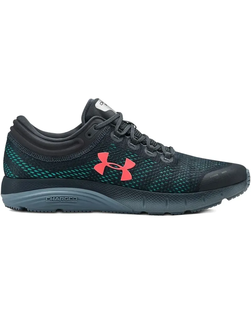 Under Armour Charged Bandit 5 "Ash/Grey/Red" Sneakers - Grau Grau