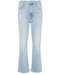 Mother Mittelhohe Dazzler Jeans Blau