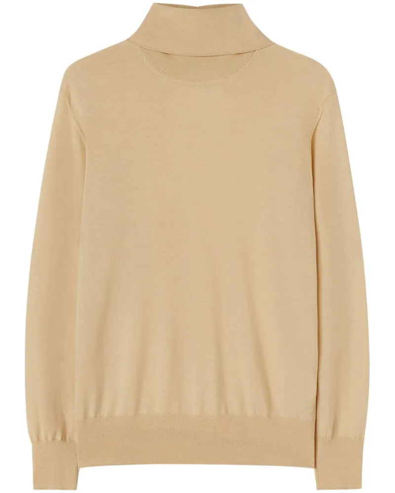 Jil Sander Pullover mit Rollkragen - Nude Nude