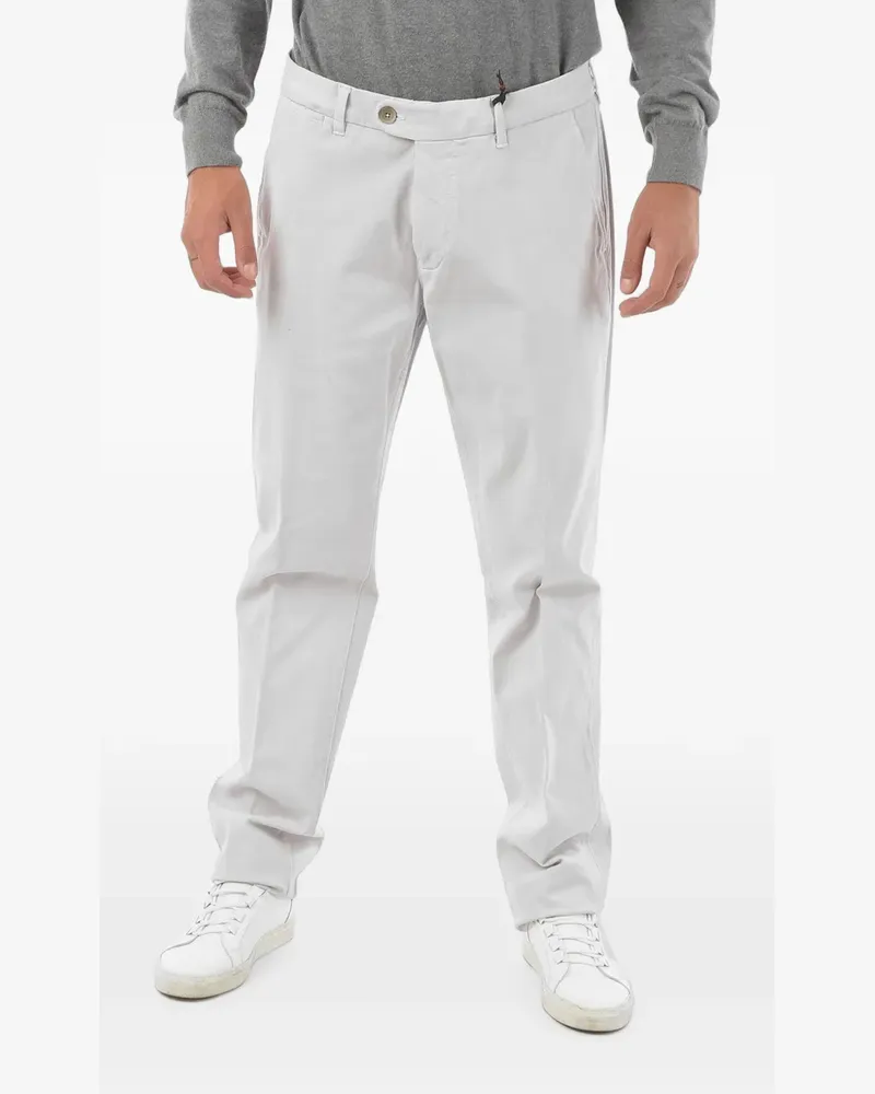 Corneliani stretch-cotton chino trousers - Grau Grau