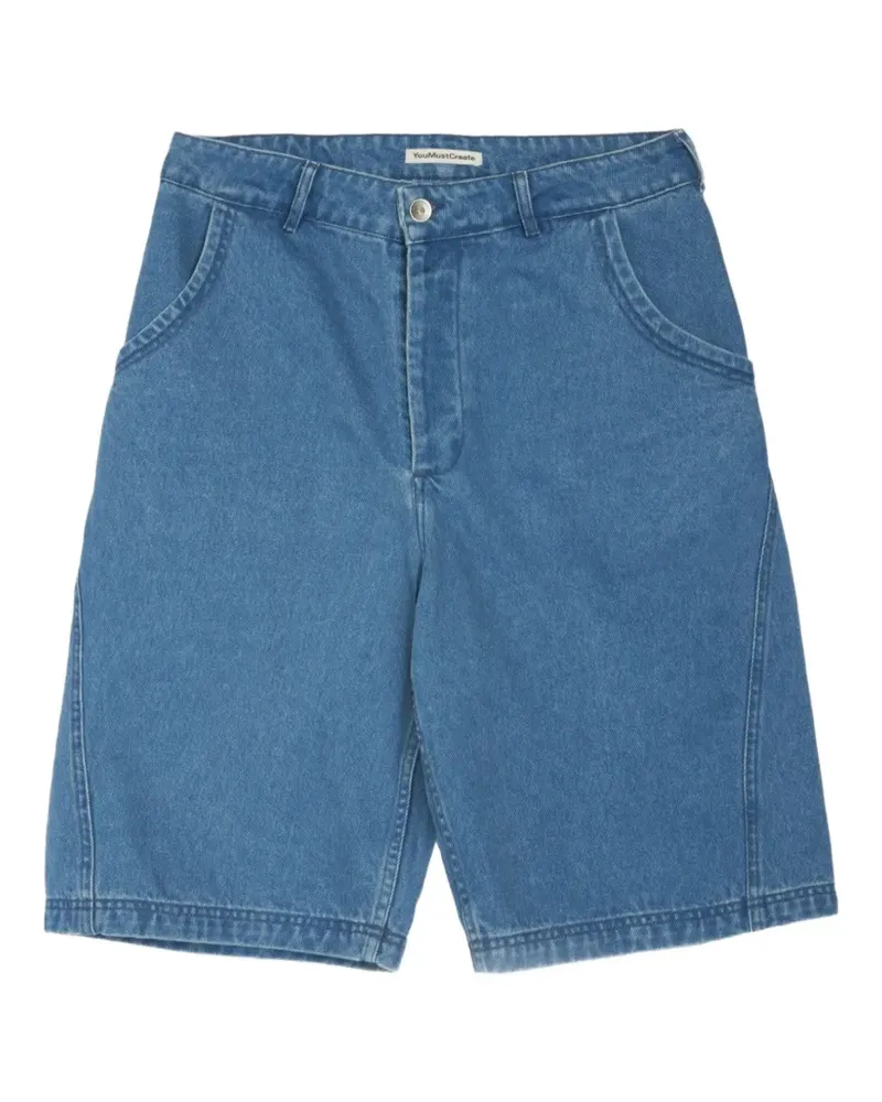 YMC Twisted Shorts - Blau Blau