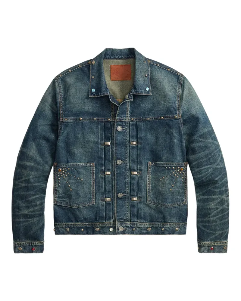 Ralph Lauren Verzierte Jacke - Blau Blau
