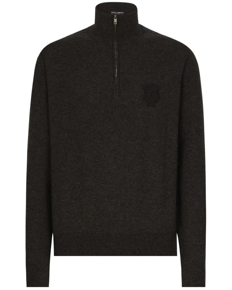 Dolce & Gabbana Pullover aus Kaschmir - Grau Grau