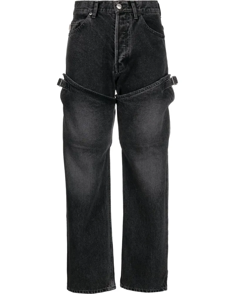 AMBUSH Jeans mit geradem Bein - Schwarz Schwarz