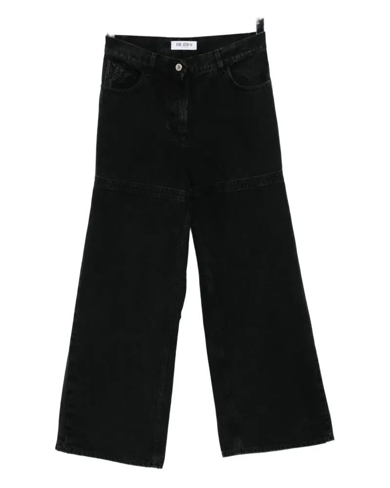 ATTICO Jeans mit Cut-Outs - Schwarz Schwarz