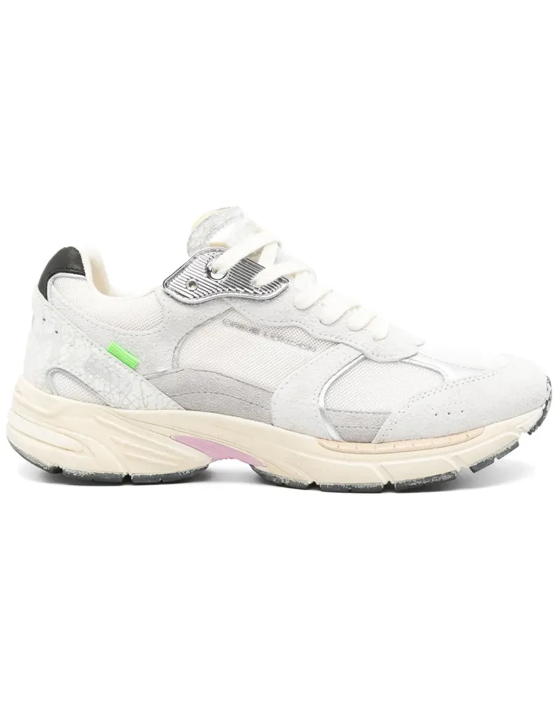 Crime Sneakers aus Leder - Weiß Weiß