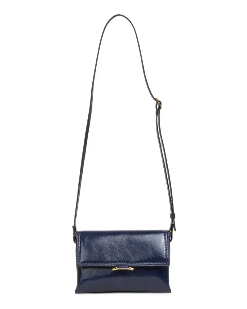 WANDLER Ida Trio leather mini shoulder bag - Blau Blau