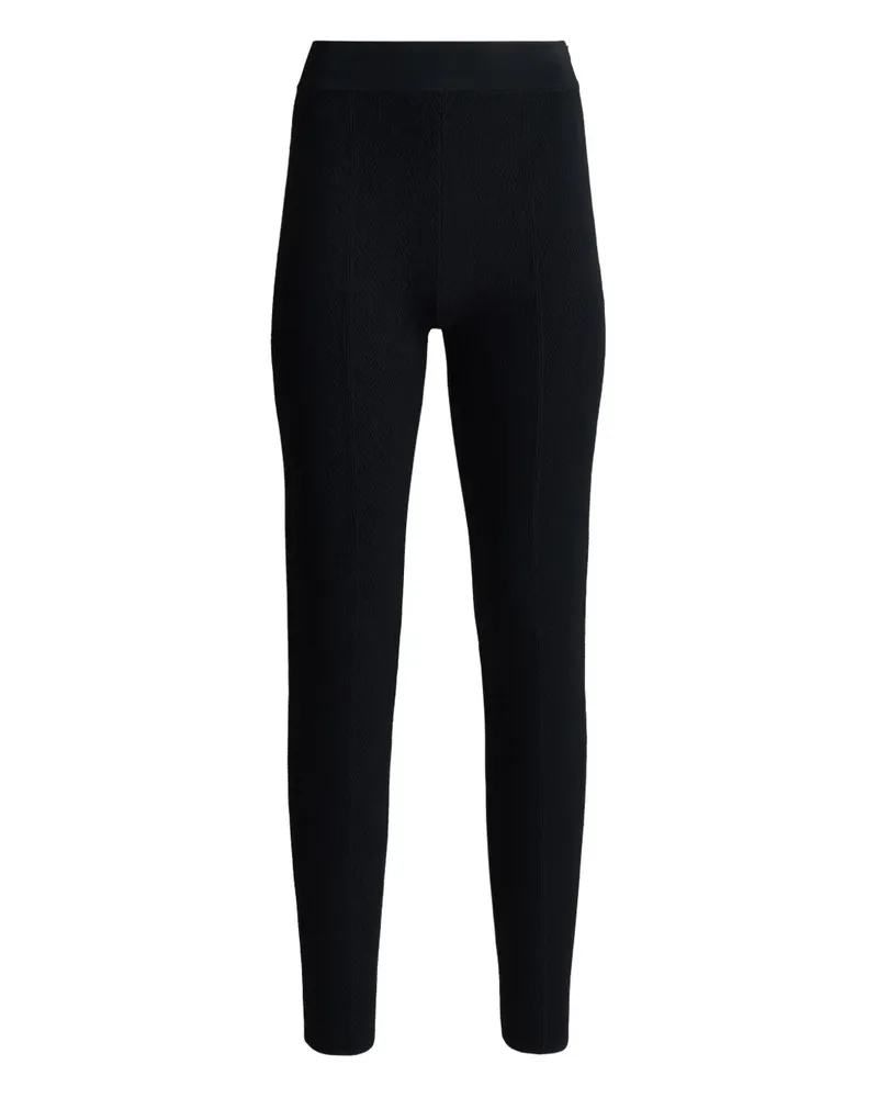 ST. JOHN Hose mit elastischem Bund - Schwarz Schwarz