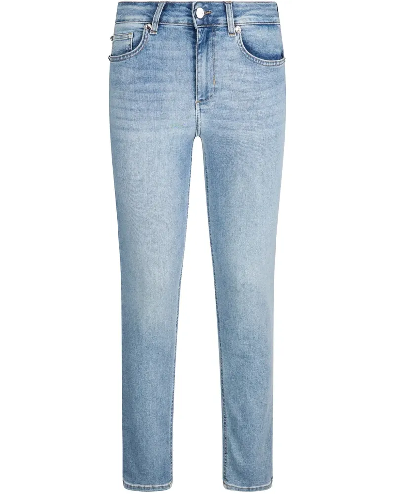 Liu Jo Skinny-Jeans mit hohem Bund - Blau Blau