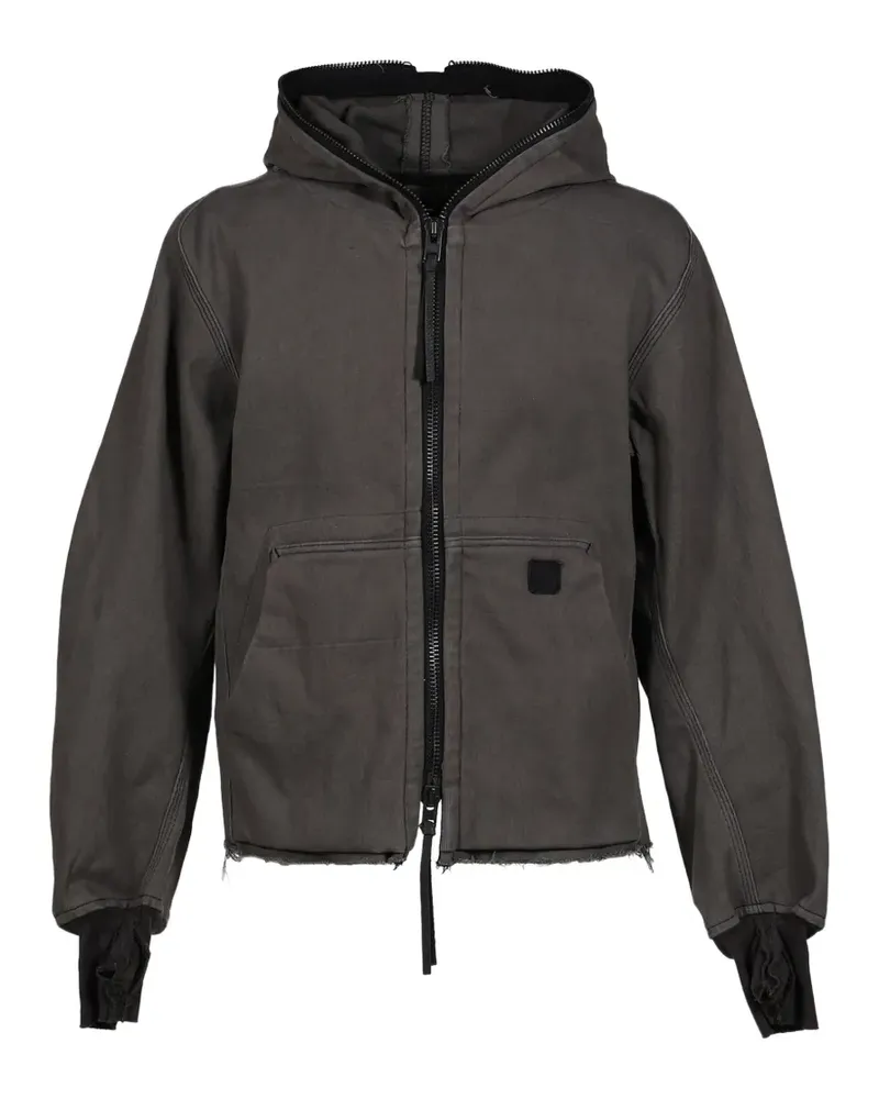 minus Combat Active Kapuzenjacke - Grau Grau